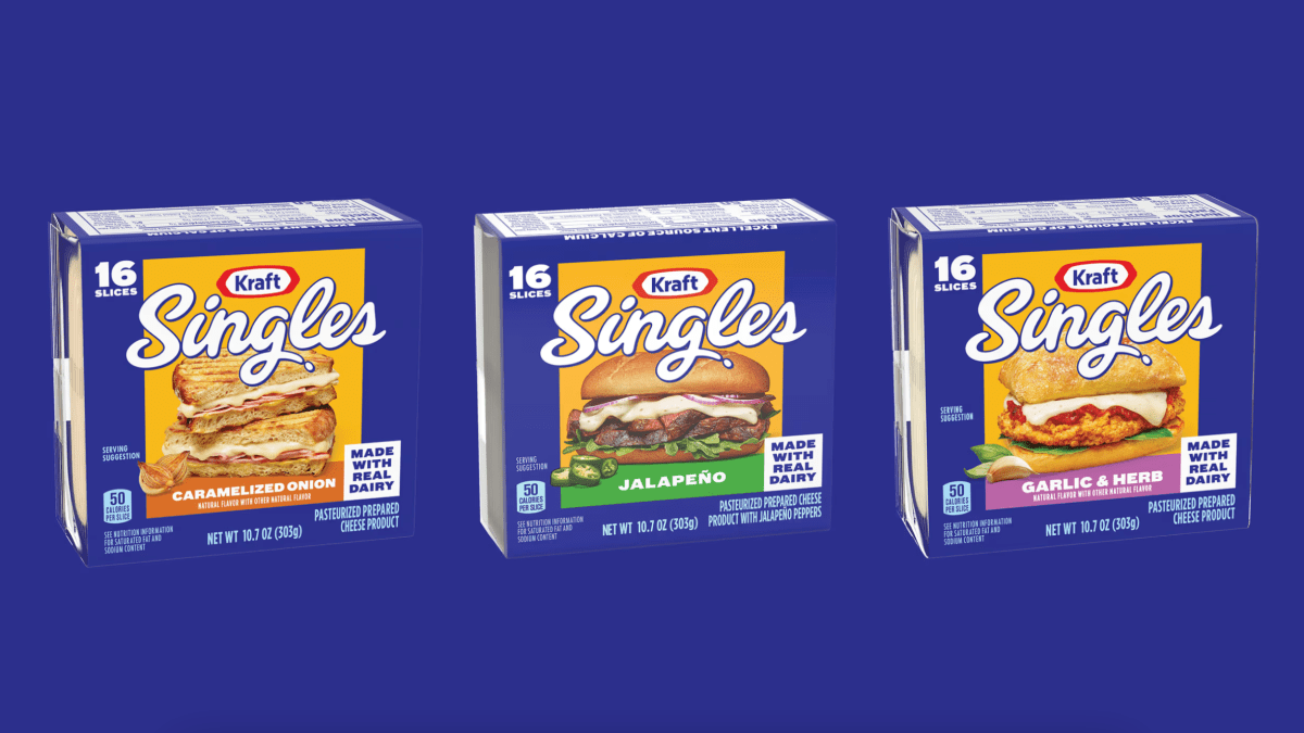 Kraft Singles is coming out with 3 new cheese slice flavors – NBC4 Washington - Vimarsana News