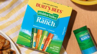 Hidden Valley Ranch and Burt's Bees lip balm