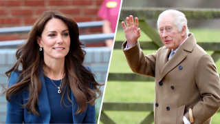 (L-R) Catherine, Princess of Wales; King Charles III.