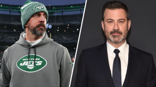 Aaron Rodgers and Jimmy Kimmel