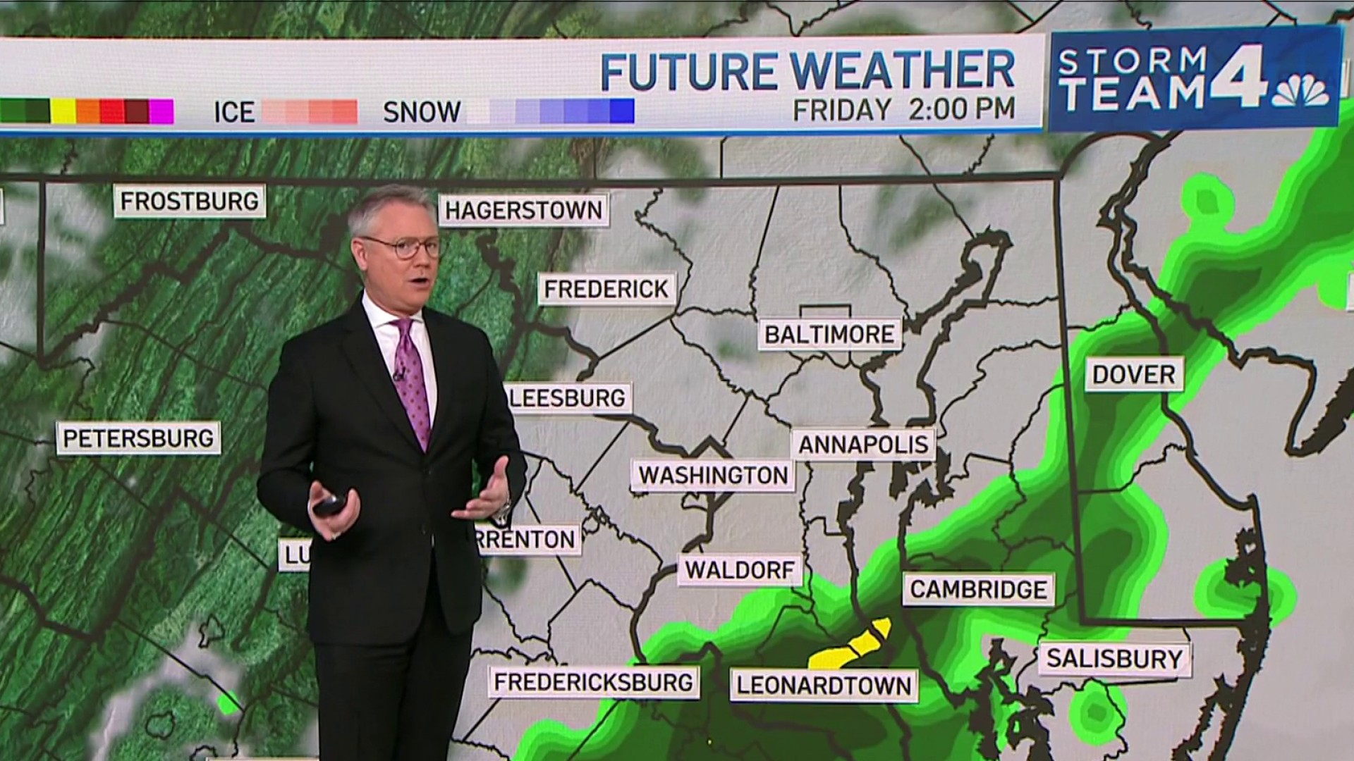 Washington dc weather 2 4 inches more snow likely by friday nbc4