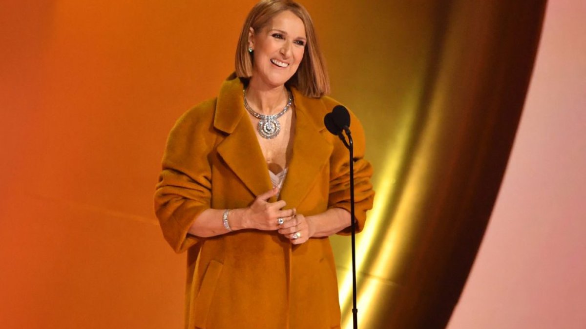 Celine Dion presents Grammy for Album of the Year NBC4 Washington