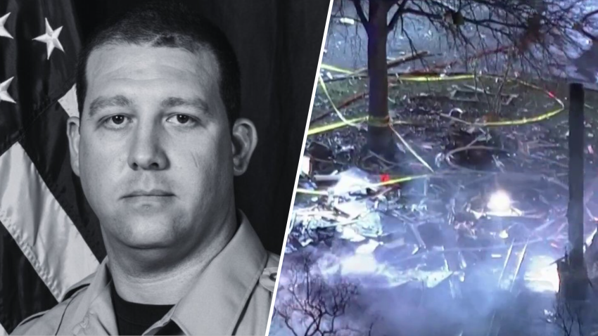 Father of three and volunteer firefighter Trevor Brown was killed when a home in Sterling, Virginia, exploded with several first responders inside, Loudoun County Fire and Rescue chief said