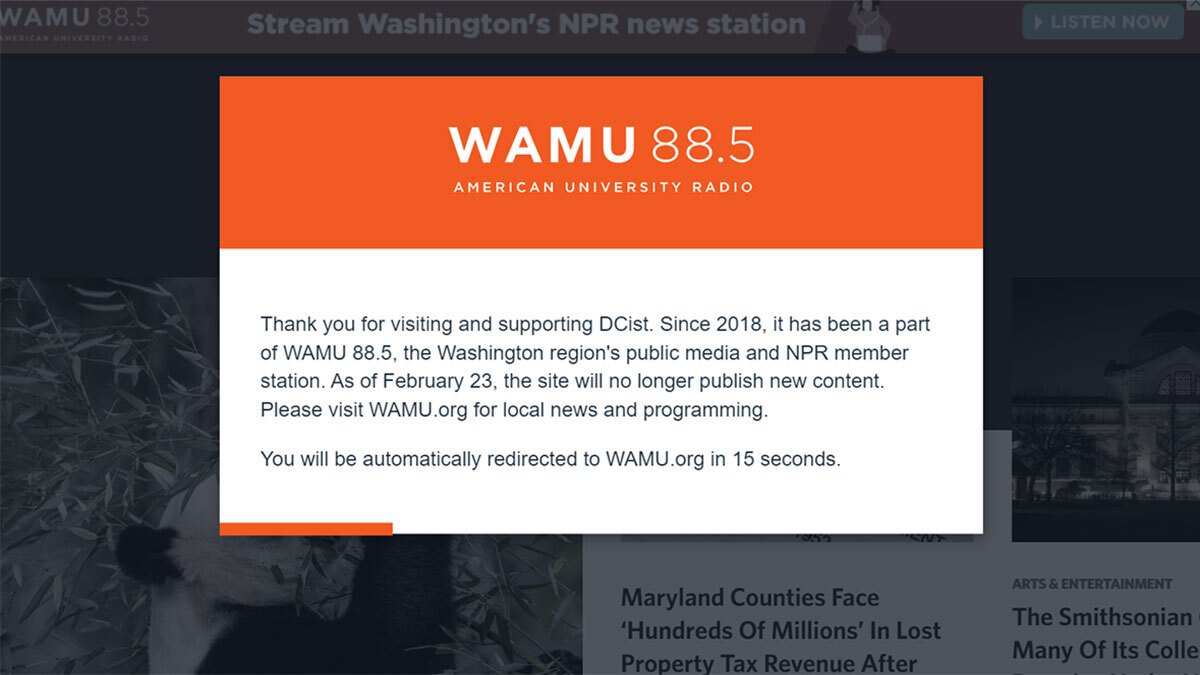WAMU shuts down DCist, lays off 15 employees - Vimarsana News