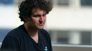 Sam Bankman-Fried, founder and chief executive officer of FTX Cryptocurrency Derivatives Exchange, during an interview on an episode of Bloomberg Wealth with David Rubenstein in New York, US, on Wednesday, Aug 17, 2022.