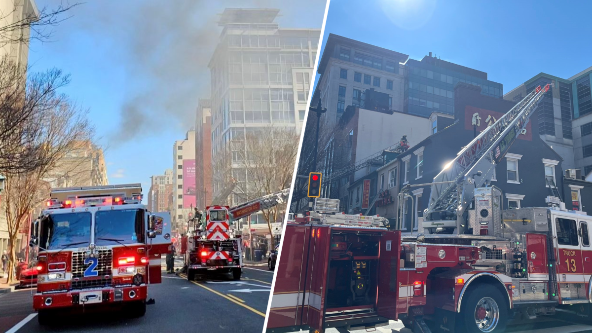Restaurant catches fire in Northwest DC – NBC4 Washington