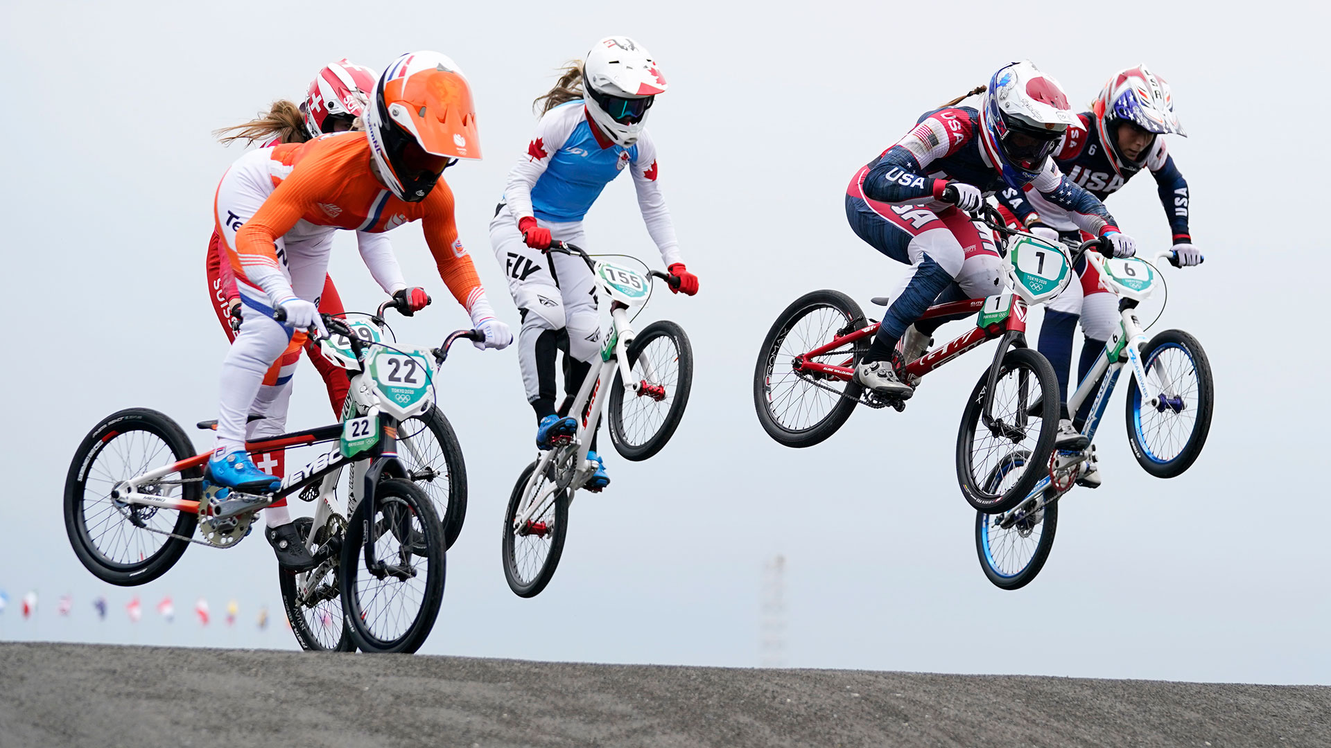 BMX racing rules and competition format for the 2024 Olympics