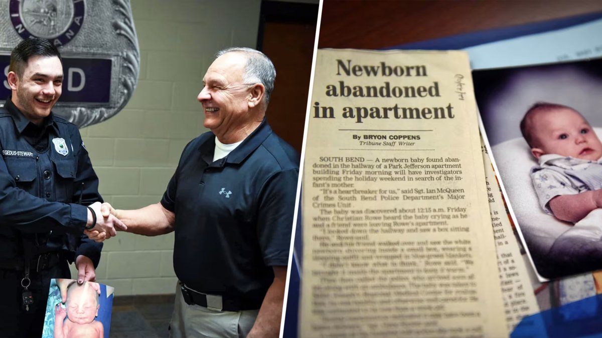 Police officer reunited with formerly abandoned infant 23 years later – NBC4 Washington - Vimarsana News