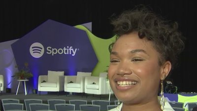Howard students share their podcasts at Spotify listening party