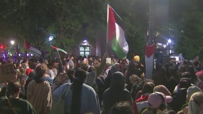 George Washington students protest war in Gaza despite suspension warning