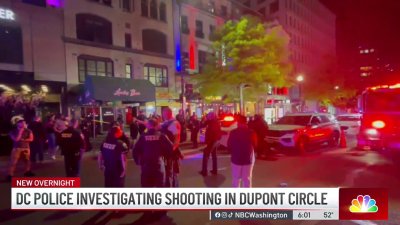 At least 5 shot along Connecticut Avenue in Dupont Circle