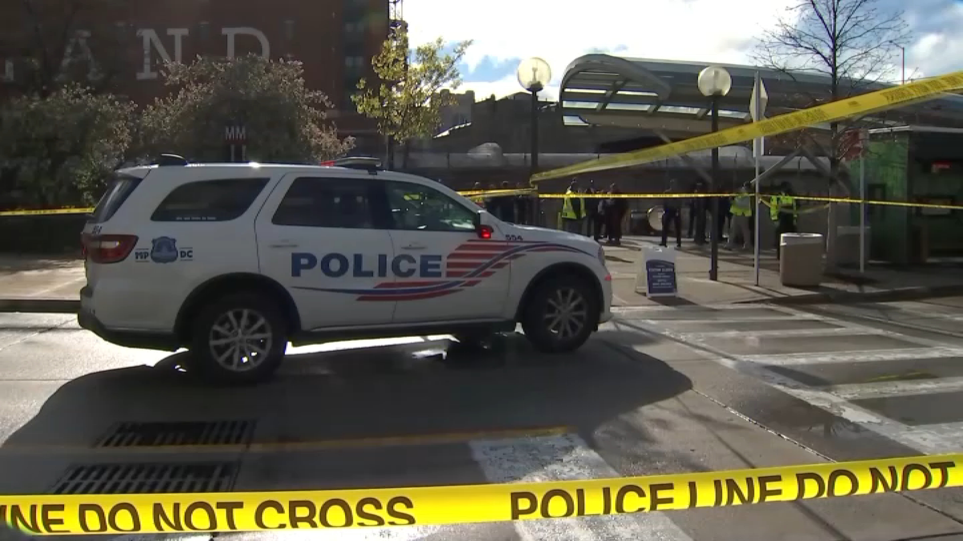 Teen Shot Killed At Brookland Metro Station NBC4 Washington   Brookland Metro Station Shooting Scene 