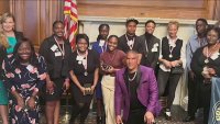 Deanwood radio broadcast students receive Congressional award