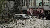 Russian missiles slam into a Ukrainian city and kill 8 people as the war approaches a critical stage