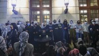 Pro-Palestinian protesters occupy building at Columbia University in escalation of anti-war demonstrations
