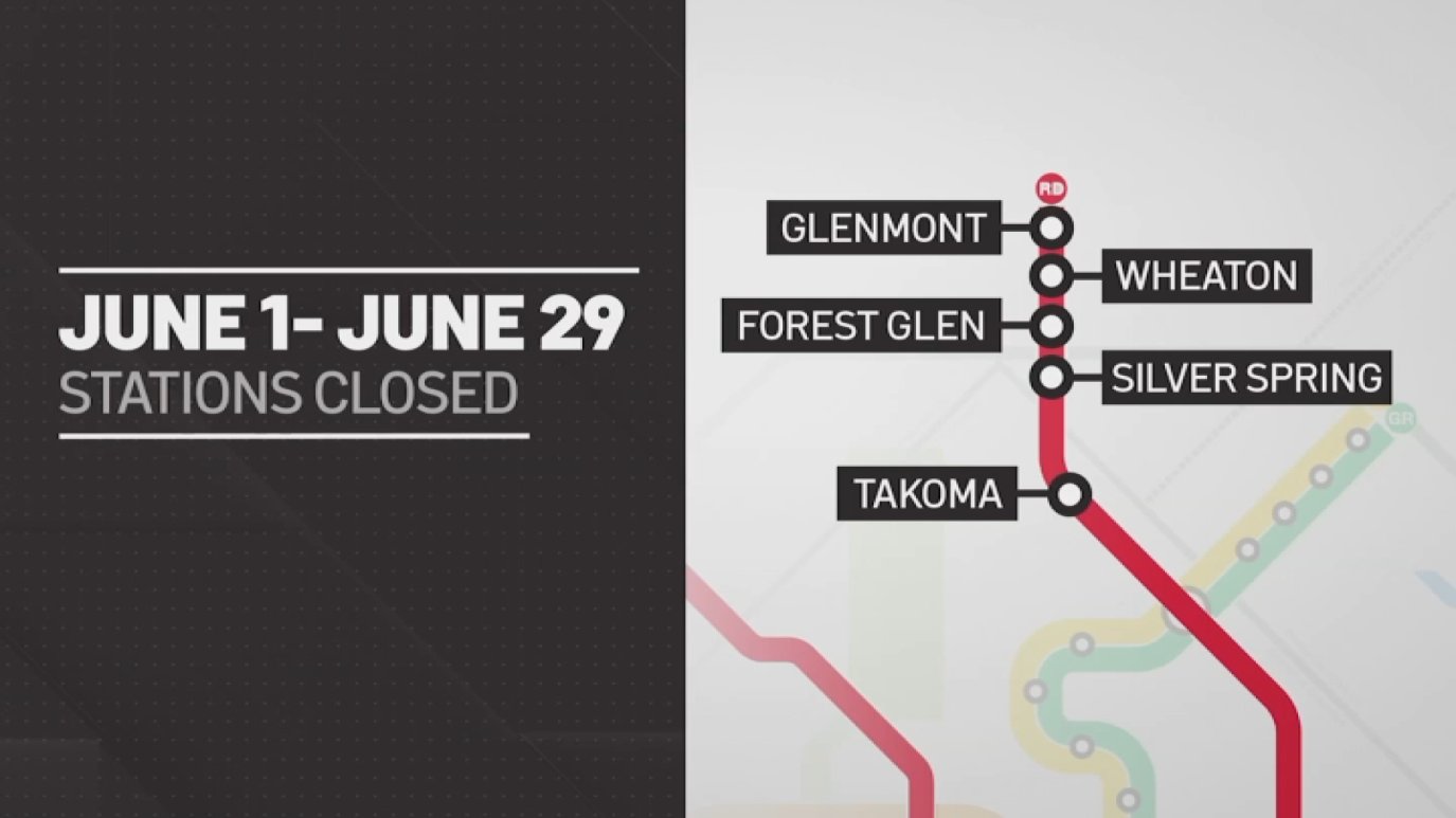Metro To Close 5 Red Line Stations This Summer NBC4 Washington metro-to-close-5-red-line-stations-this-summer-nbc4-washington