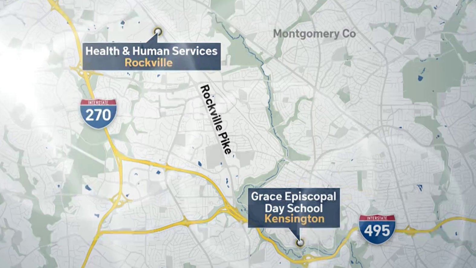 Nbc Local Map Google Maps sends patients to a school miles away from their doctors ...