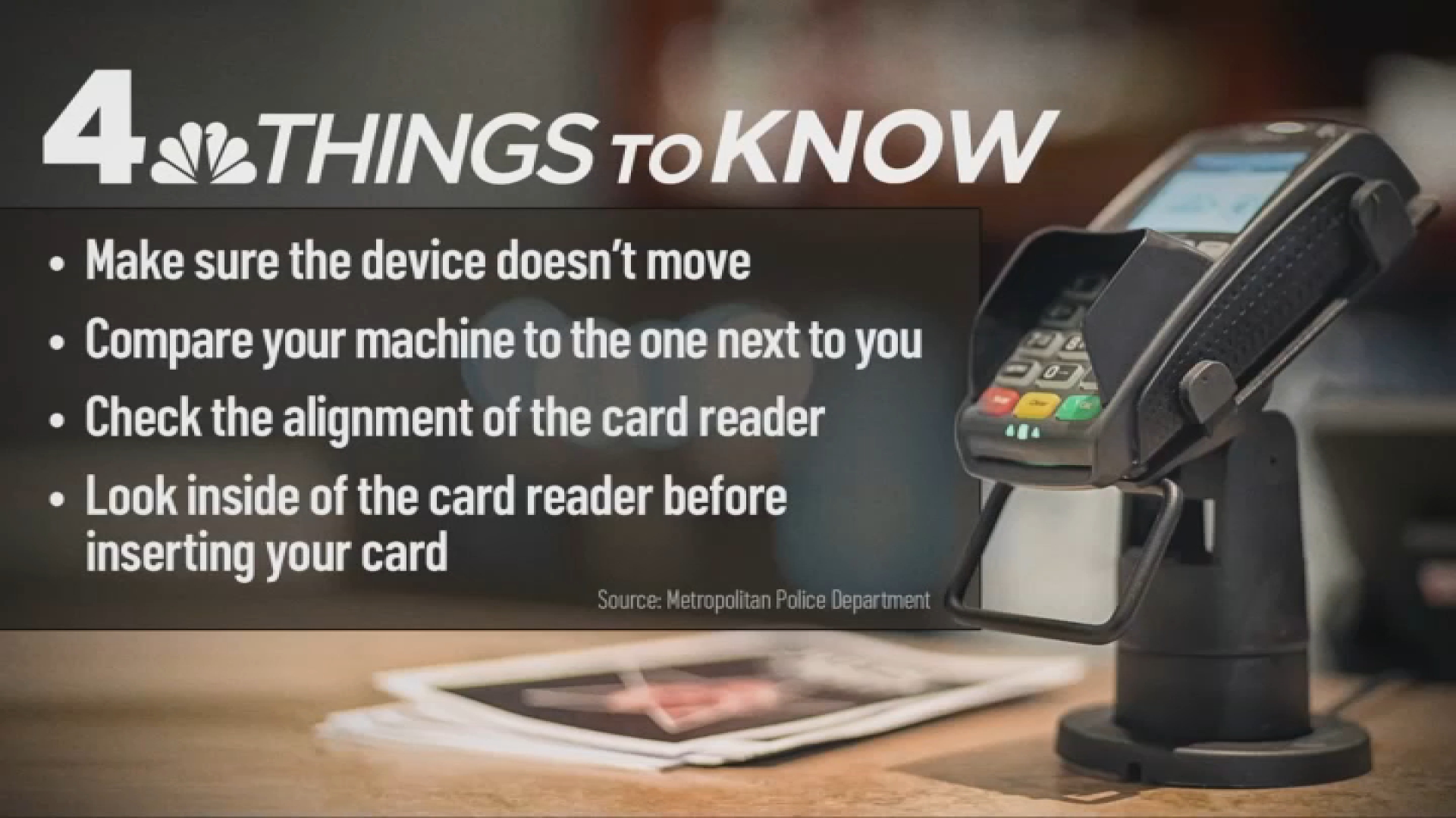 5 card skimmers found in DC within 3 weeks, police say NBC4 Washington