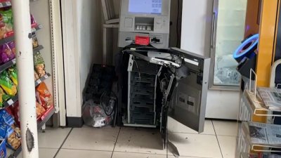 Thieves hit another round of ATMs with ‘jaws of life'