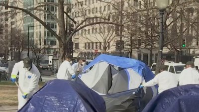 Advocates rally to stop encampment clearing in DC