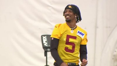 First look at QB Jayden Daniels in burgundy and gold