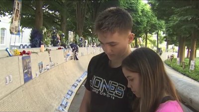 Families honor the fallen at National Law Enforcement Officers Memorial