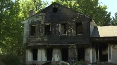 Woman escapes fire caused by lightning strike