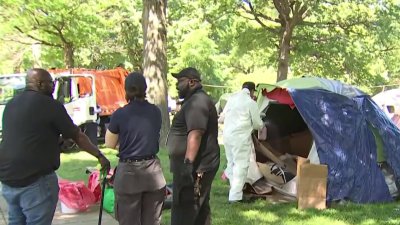 Park Service, DC agencies clear Foggy Bottom homeless encampments