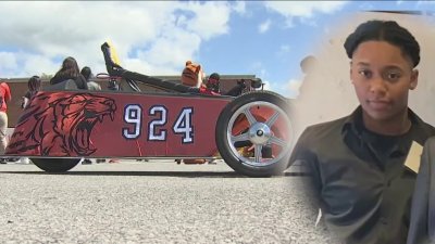 DuVal STEM students build electric vehicle honoring fallen student