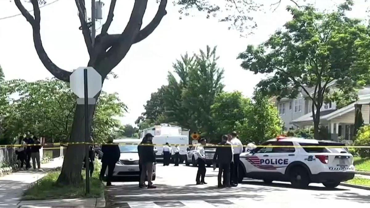 DC officer hurt in Northwest shooting; suspect vehicle flips in ...