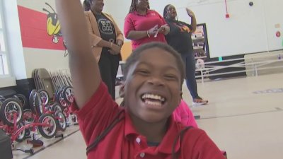 Southeast DC elementary students surprised with free trip to Nationals Park for Weather Day