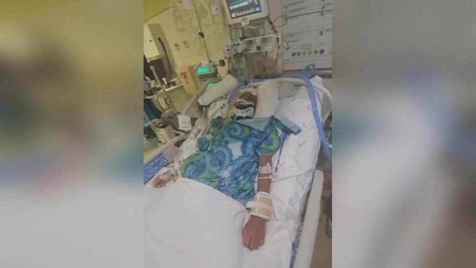 Caleb Harry ‘Like being reborn’: Teen who relearned how to walk after shooting ...
