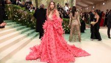 Jessica Biel attends The 2024 Met Gala Celebrating "Sleeping Beauties: Reawakening Fashion"