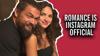 Jason Momoa and Adria Arjona confirm romance with loved-up photos