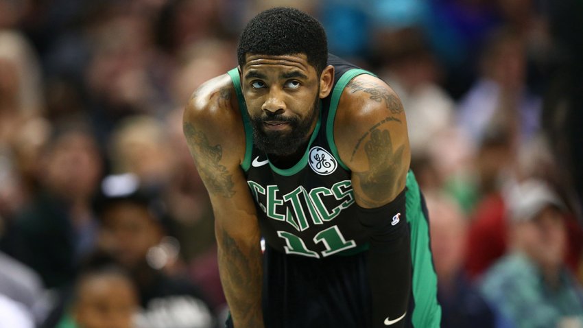 Celtics guard Kyrie Irving