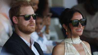 Prince Harry and Meghan Markle look chic at charity polo game on last day In Nigeria