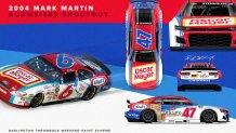 Ricky Stenhouse Jr.'s throwback paint scheme