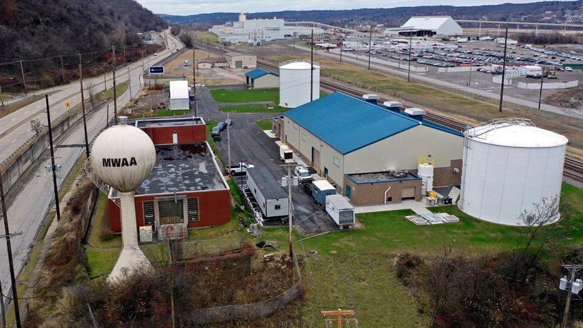 FILE - This is a portion of the Municipal Water Authority of Aliquippa, Pa., shown on Dec. 11, 2023, in Aliquippa, Pa.