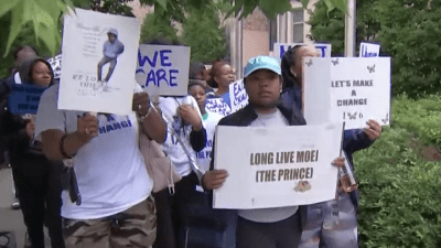 Family of slain 16-year-old protests youth violence in DC