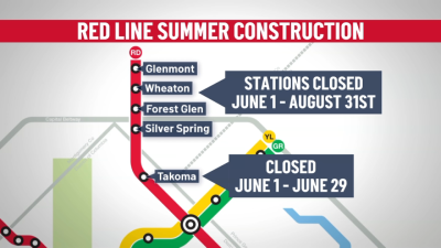 Metro to close 5 Red Line stations starting June 1