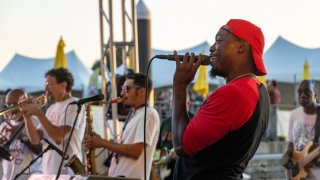 Rock The Dock (formerly Wednesday at The Wharf) Transit Pier Concert with JoGo Project on 8/31/2022. Photos by Patrick Revord.