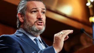 U.S. Senator Ted Cruz (R-TX) addresses a news conference on Capitol Hill in Washington, October 6, 2021.
