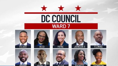 Voters hit the polls for the DC primary election on Tuesday
