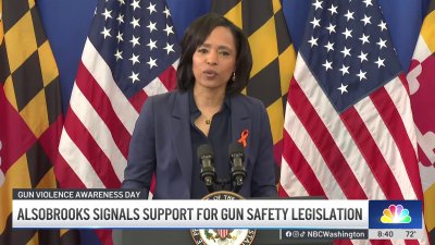 Alsobrooks signals support for gun safety legislation