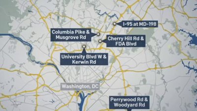 5 motorcyclists have died in crashes in Montgomery, Prince George's counties in just 12 days