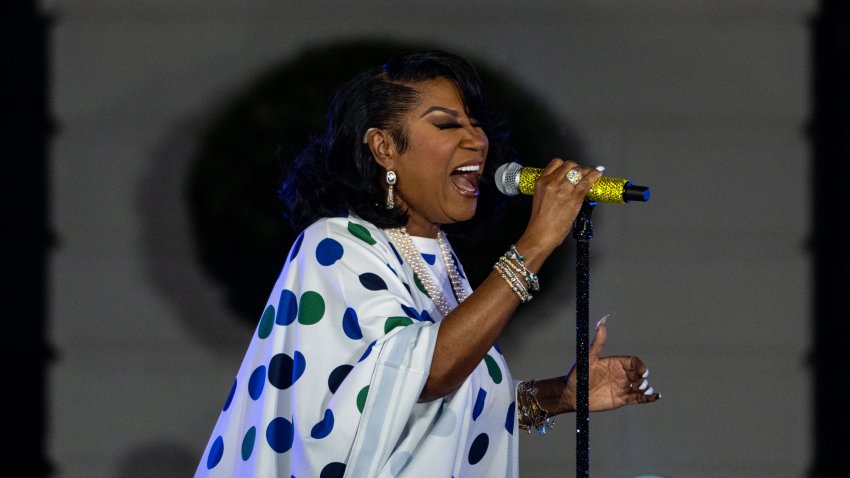 WASHINGTON, DC – JUNE 10: Singer and actress Patti Labelle performs during a Juneteenth concert on the South Lawn of the White House on June 10, 2024 in Washington, DC. In 2021, President Biden signed legislation establishing Juneteenth as a Federal holiday. (Photo by Kent Nishimura/Getty Images)