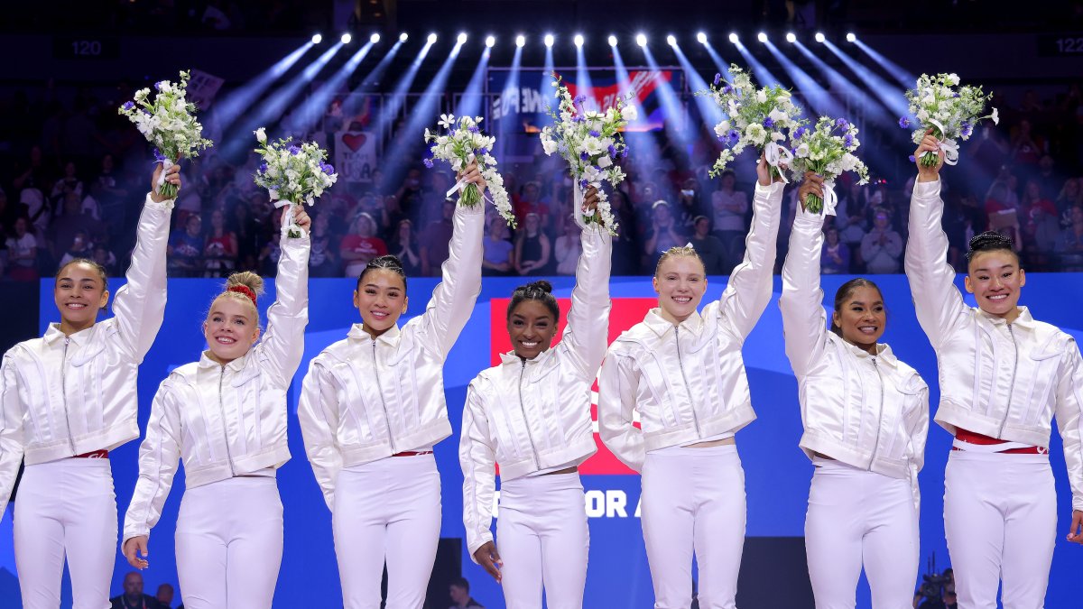 US Gymnastics roster for 2024 Olympics finalized NBC4 Washington