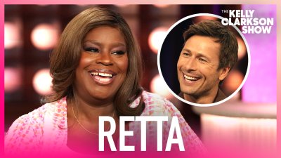 Retta didn't know she landed ‘Hit Man' until Glen Powell told her at a party