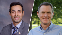 State Sen. Suhas Subramanyam will win the Democratic nomination in Virginia's 10th District, while lawyer and tech executive Mike Clancy will win the Republican nomination, NBC News projects.
