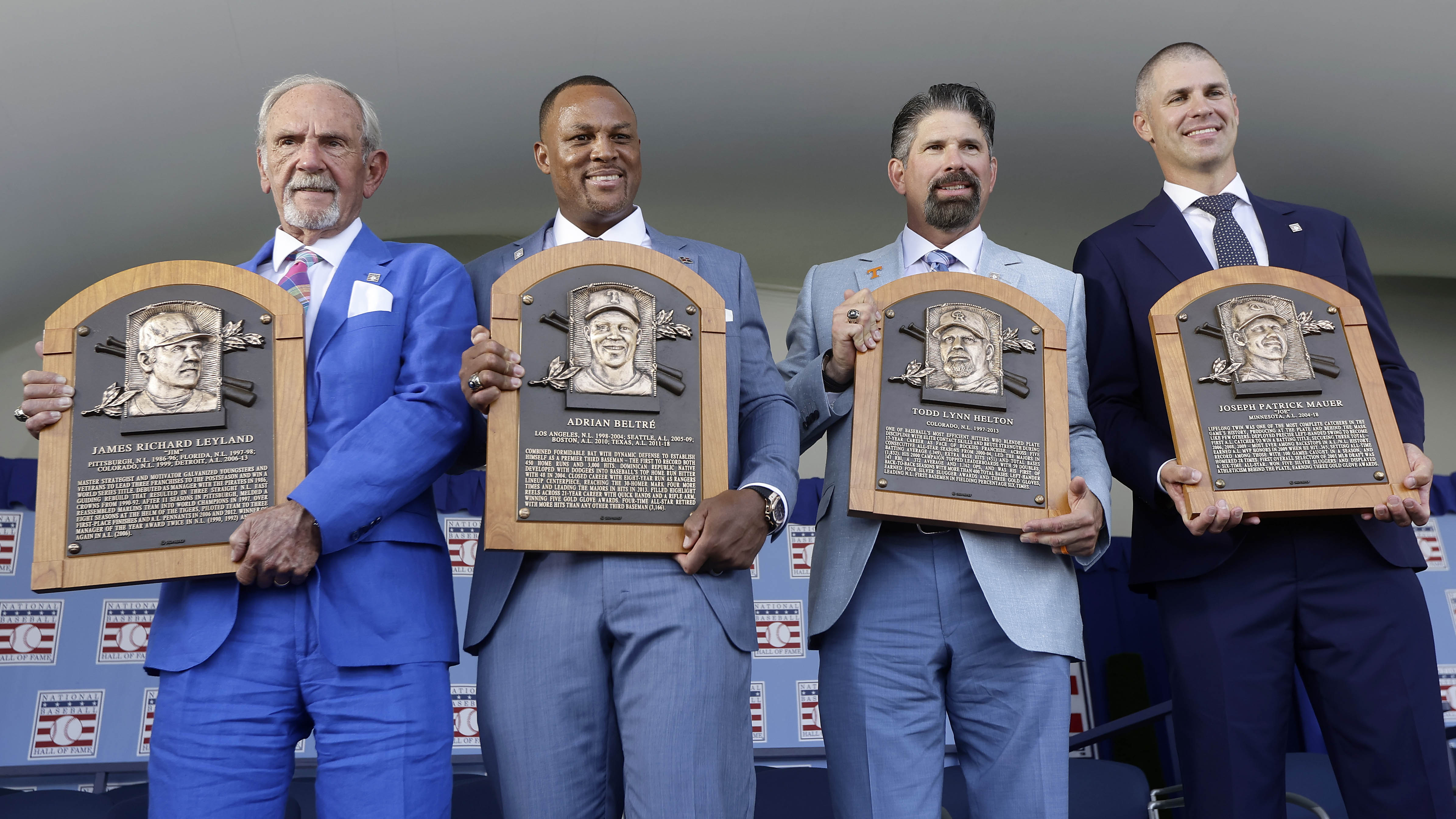 Adrian Beltré and Joe Mauer headline newest Baseball Hall of Fame inductees